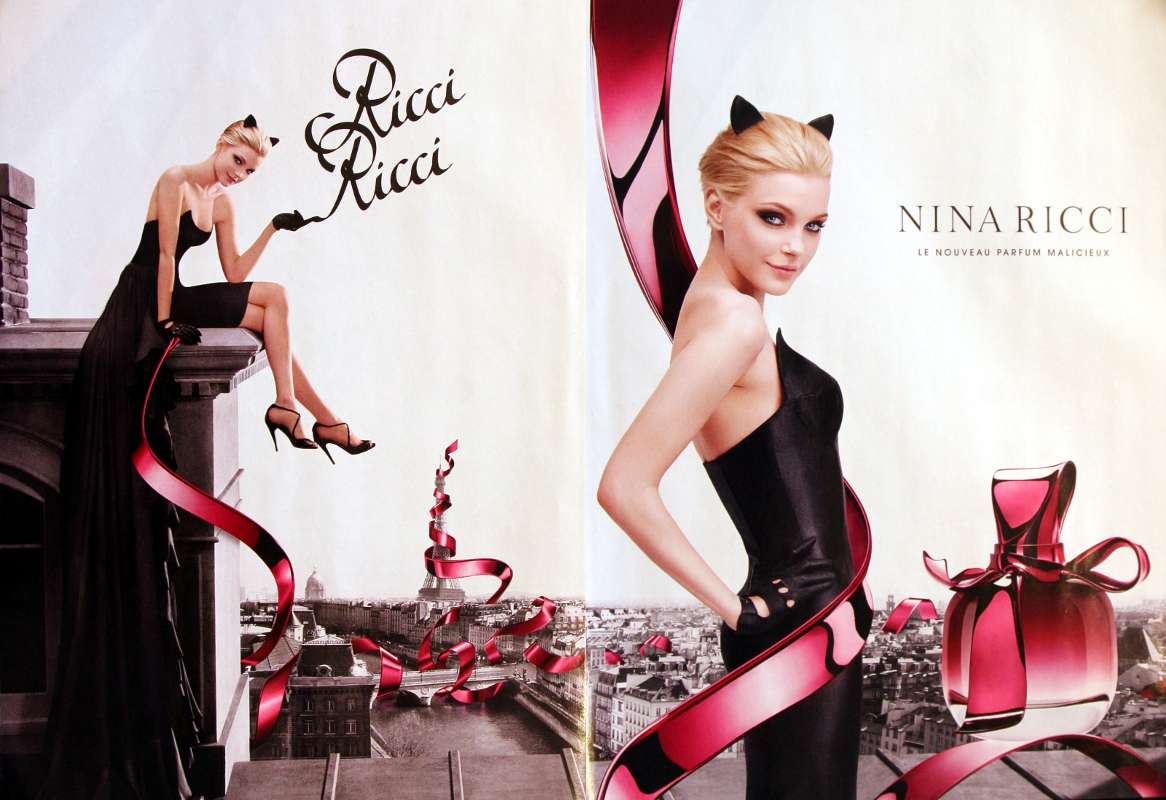 Музыка из рекламы Nina Ricci - Ricci Ricci (Jessica Stam)