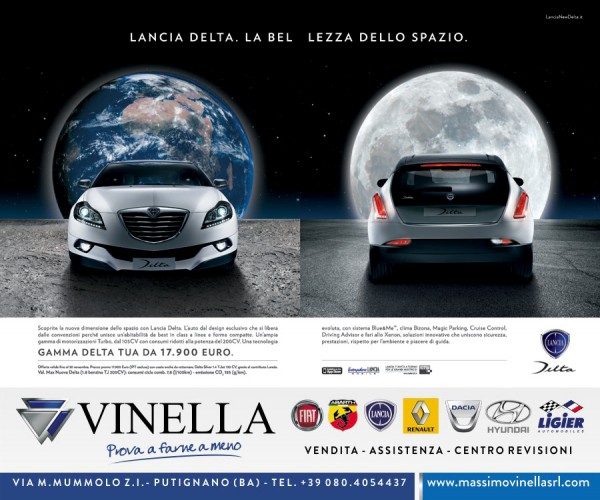 Музыка из рекламы Lancia Delta – La bellezza dello spazio