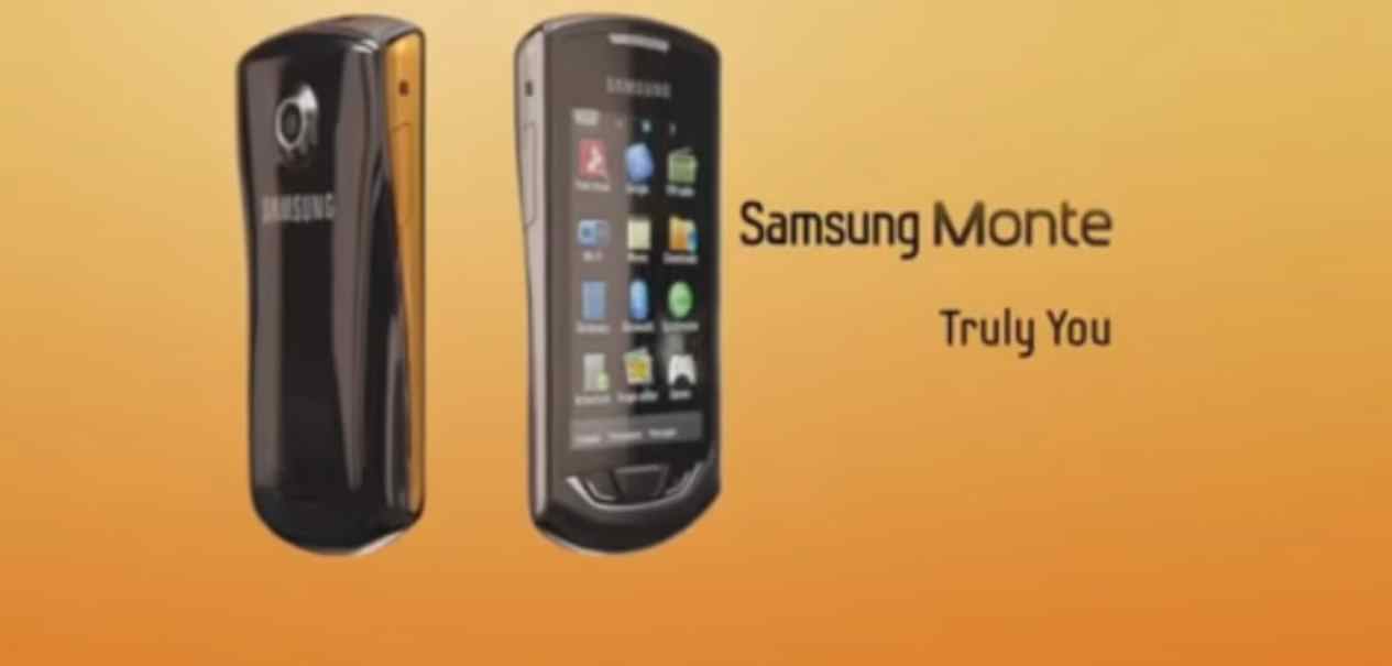 Музыка из рекламы Samsung Monte S5620