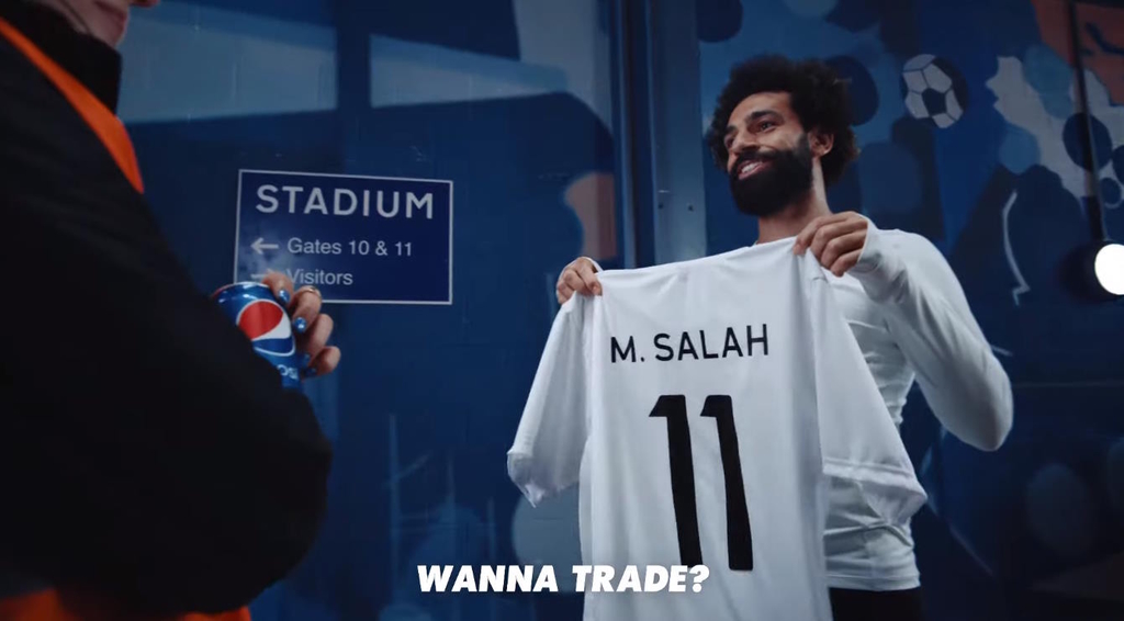 Музыка из рекламы Pepsi - The trade (Mohamed Salah)