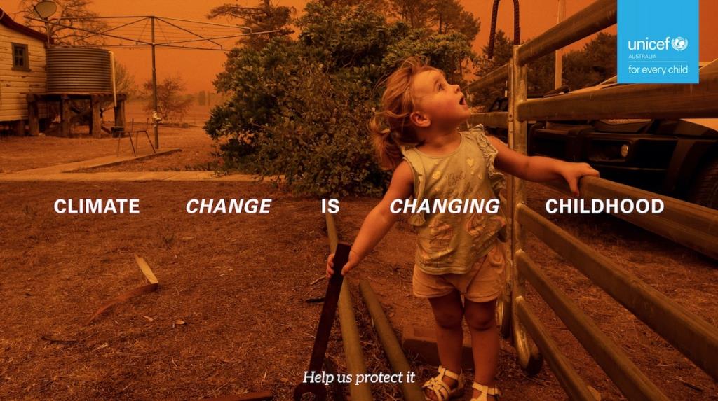 Музыка из рекламы UNICEF - Climate Change Is Changing Childhood