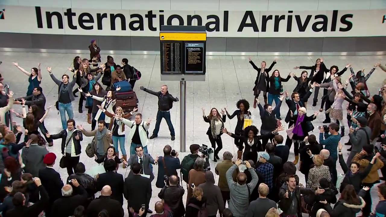 Музыка из рекламы T-Mobile – Heathrow Terminal 5 Welcome Back
