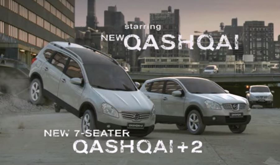 Музыка из рекламы Nissan Murano vs Nissan Quashquai