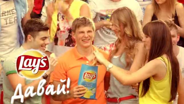 Музыка и видеоролик из рекламы Lays - Давай! (Андрей Аршавин) Музыка и видеоролик из рекламы Lays - Давай! (Андрей Аршавин)