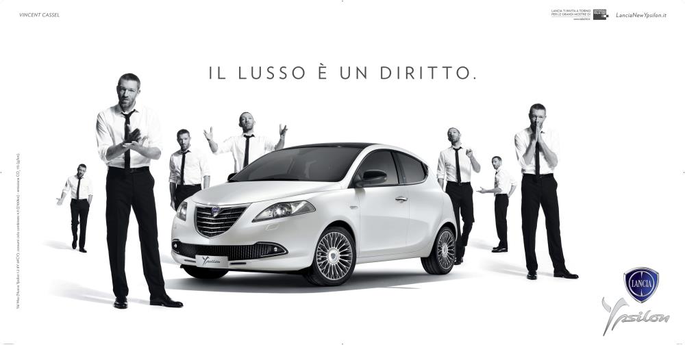Музыка из рекламы Lancia - Ypsilon (Vincent Cassel)
