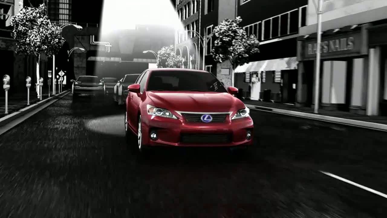 Музыка и видеоролик из рекламы Lexus CT Hybrid - Escape Convention