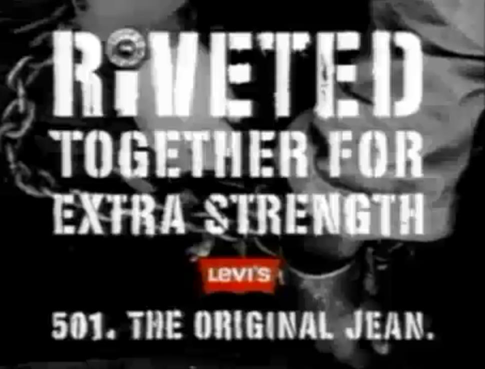 Музыка из рекламы Levi's 501 - Riveted