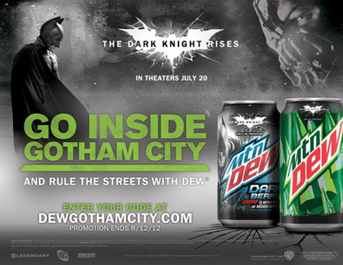 Музыка и видеоролик из рекламы Mountain Dew - The Dark Knight Rises Музыка и видеоролик из рекламы Mountain Dew - The Dark Knight Rises