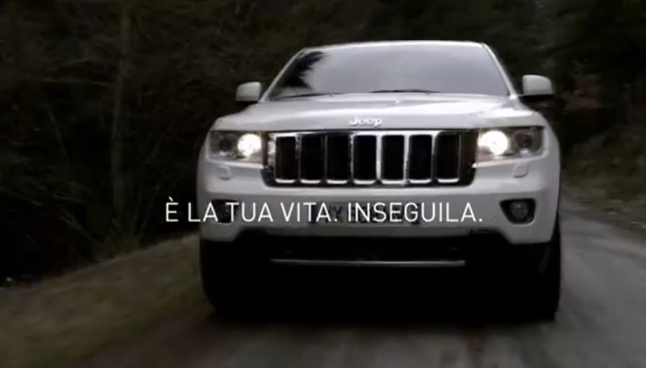 Музыка из рекламы Jeep Wrangler, Compass, Grand Cherokee - È la tua vita. Inseguila