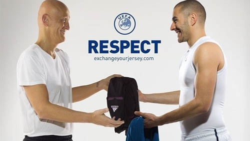 Музыка из рекламы UEFA - Swap your Jersey - show Respect Музыка из рекламы UEFA - Swap your Jersey - show Respect