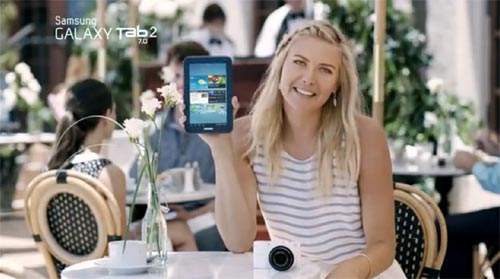 Музыка и видеоролик из рекламы Samsung Galaxy Tab 2 - Мария Шарапова: Вот это да! Музыка и видеоролик из рекламы Samsung Galaxy Tab 2 - Мария Шарапова: Вот это да!