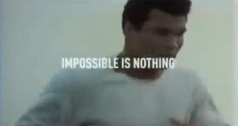 Музыка из рекламы Adidas - Impossible is nothing (Muhammad Ali)