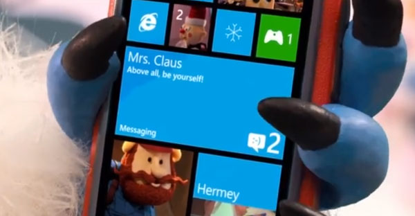 Музыка и видеоролик из рекламы Windows Phone - Meet Bumble