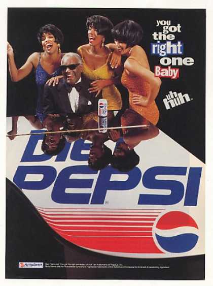 Музыка и видеоролик из рекламы Pepsi - Ray Charles Музыка и видеоролик из рекламы Pepsi - Ray Charles