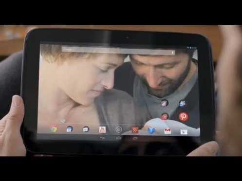 Музыка и видеоролик из рекламы Google (Samsung) Nexus 10 Музыка и видеоролик из рекламы Google (Samsung) Nexus 10