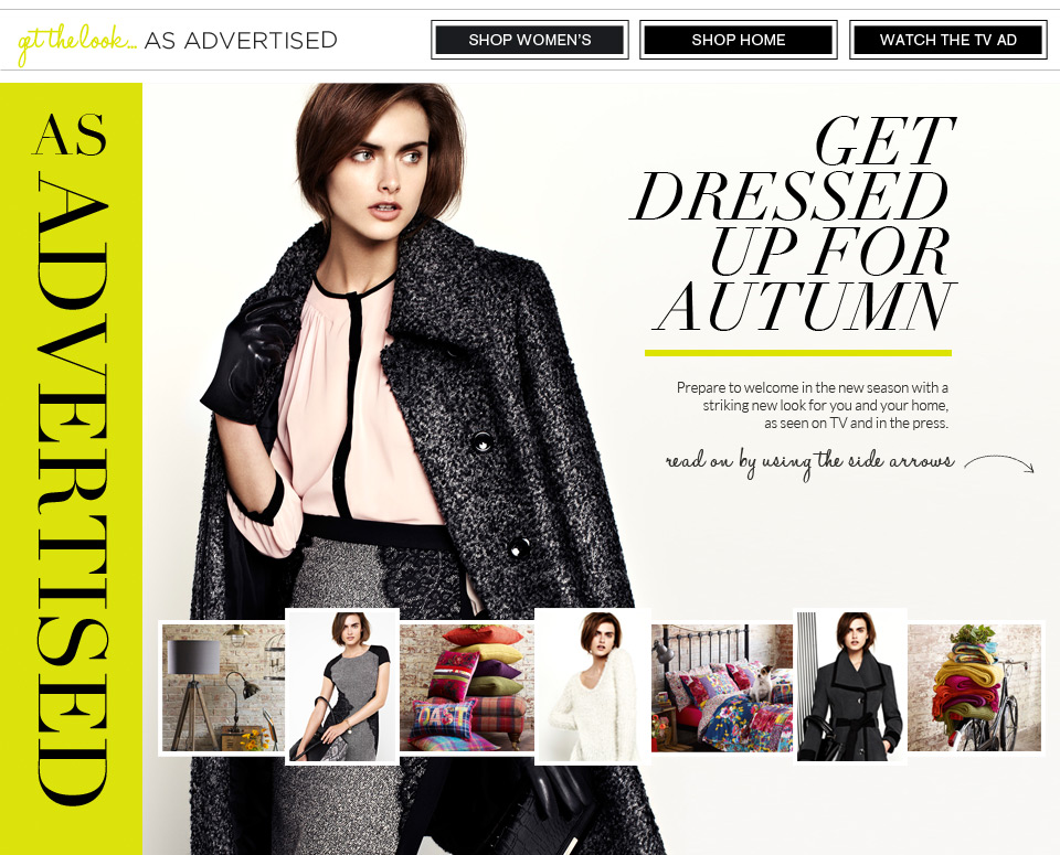Музыка и видеоролик из рекламы BHS - Get Dressed Up For Autumn Музыка и видеоролик из рекламы BHS - Get Dressed Up For Autumn