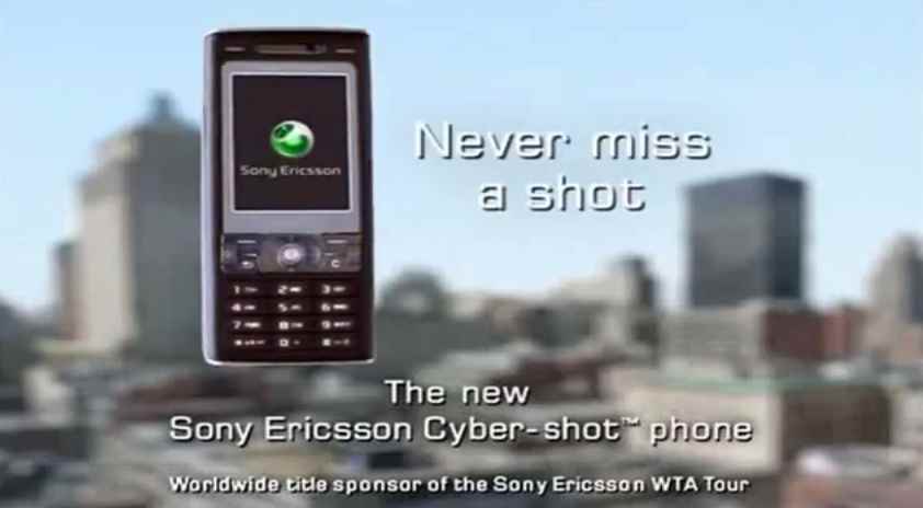 Музыка из рекламы Sony Ericsson K800i - Never Miss a Shot (Ana Ivanovic, Daniela Hantuchova)