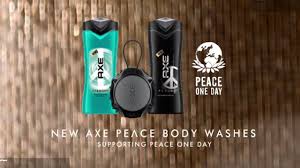 Музыка и видеоролик из рекламы AXE - Peace Body Washes