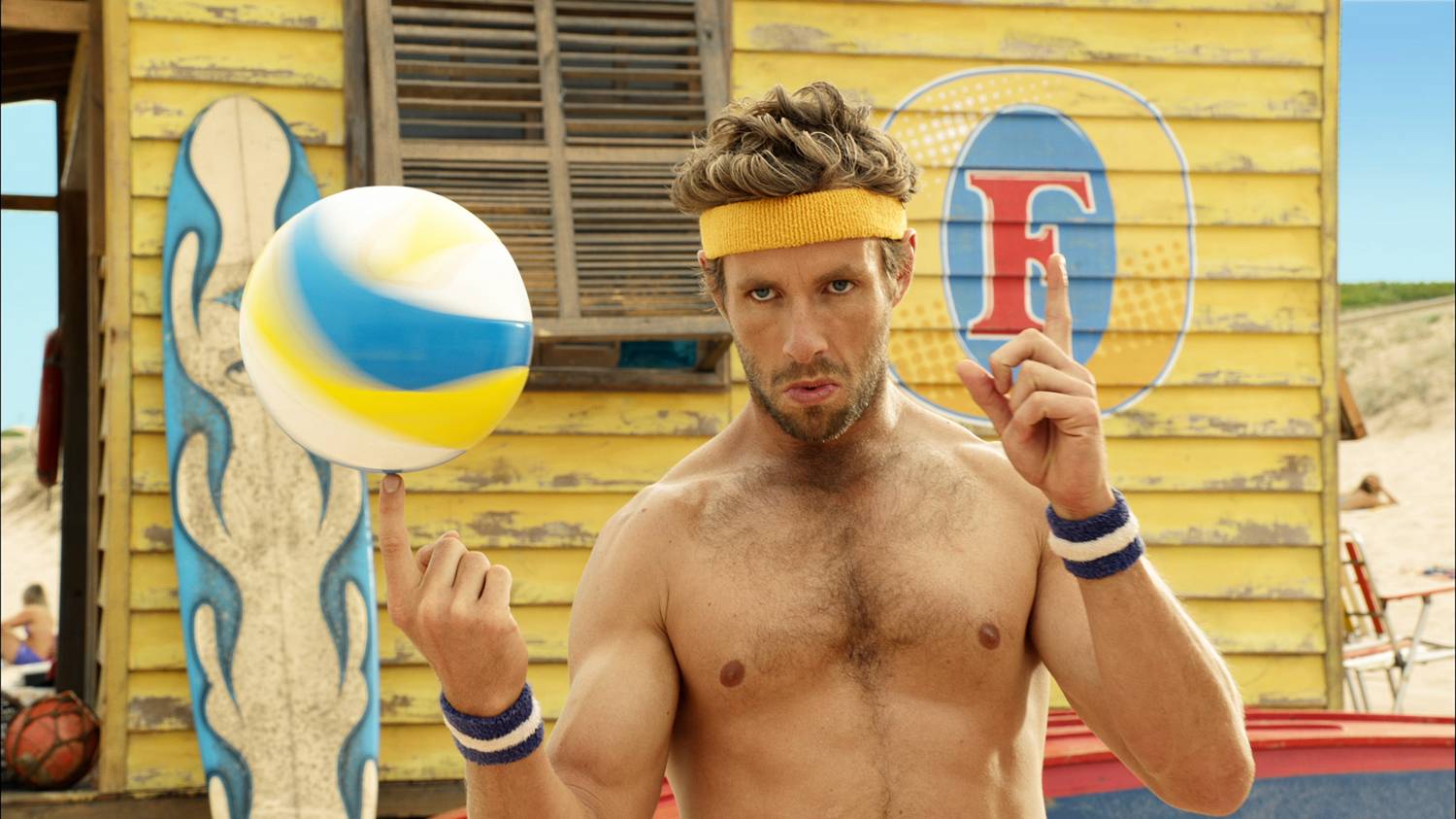 Музыка и видеоролик из рекламы Foster's Radler - Volleyball