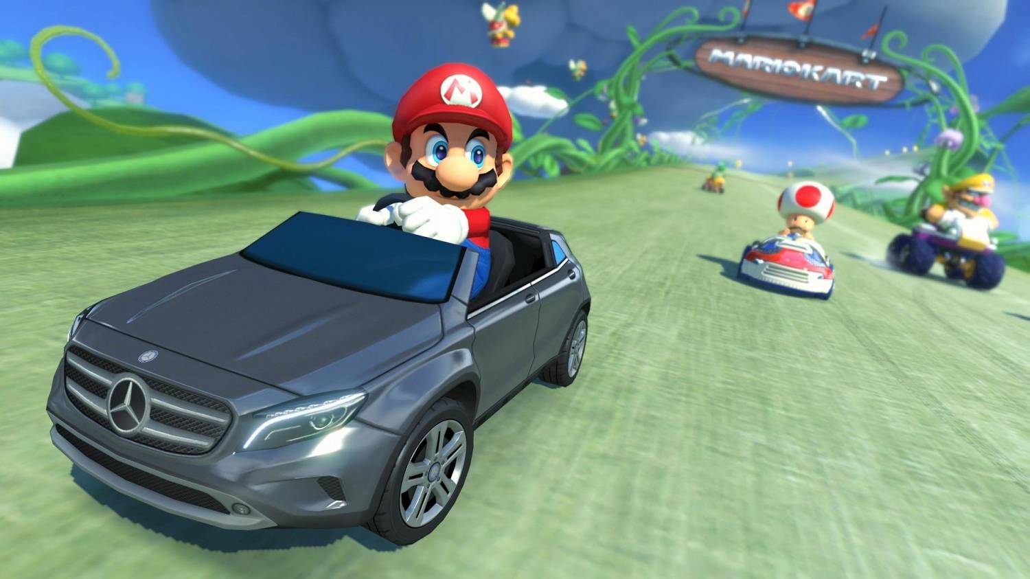 Музыка и видеоролик из рекламы Mercedes-Benz GLA - GO! (Super Mario) Музыка и видеоролик из рекламы Mercedes-Benz GLA - GO! (Super Mario)