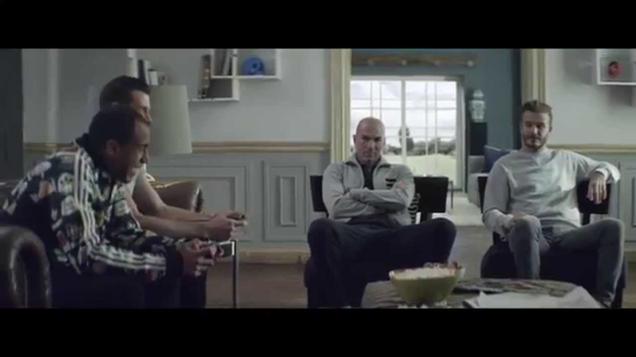 Музыка и видеоролик из рекламы adidas Football - House Match (Beckham, Zidane, Bale и Lucas Moura)