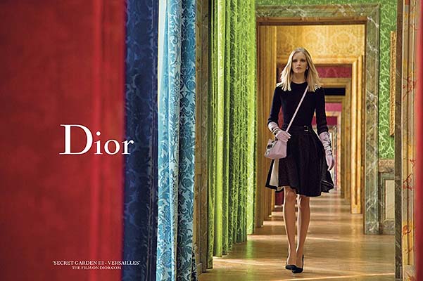 Музыка и видеоролик из рекламы Dior Secret Garden III - Versailles - The Film