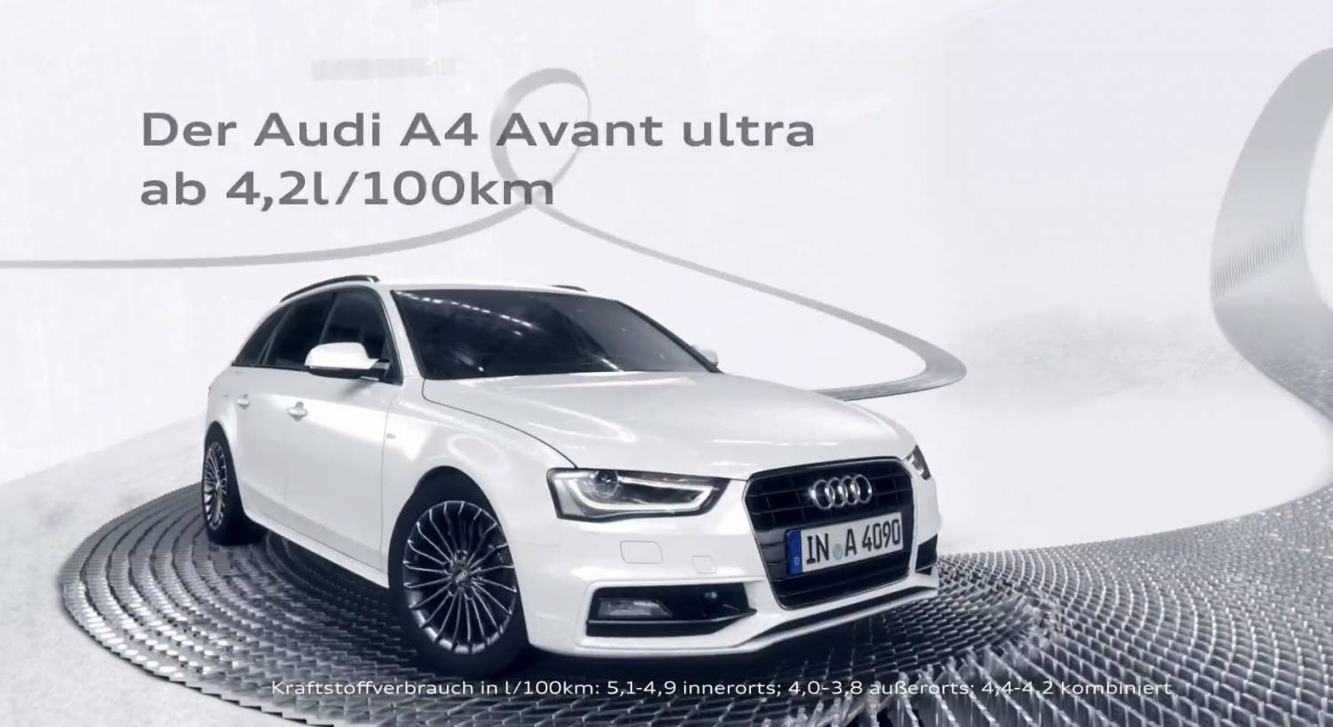Музыка и видеоролик из рекламы Audi A4 - Domino