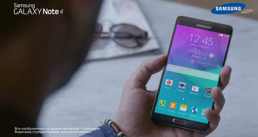 Музыка из рекламы Samsung GALAXY Note 4 - Больше, чем смартфон