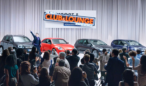 Музыка и видеоролик из рекламы Volkswagen CLUB & LOUNGE Sondermodelle (Robbie Williams)
