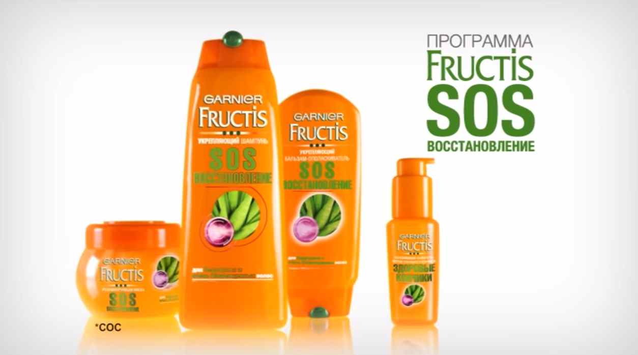 Музыка из рекламы Garnier Fructis SOS Восстановление