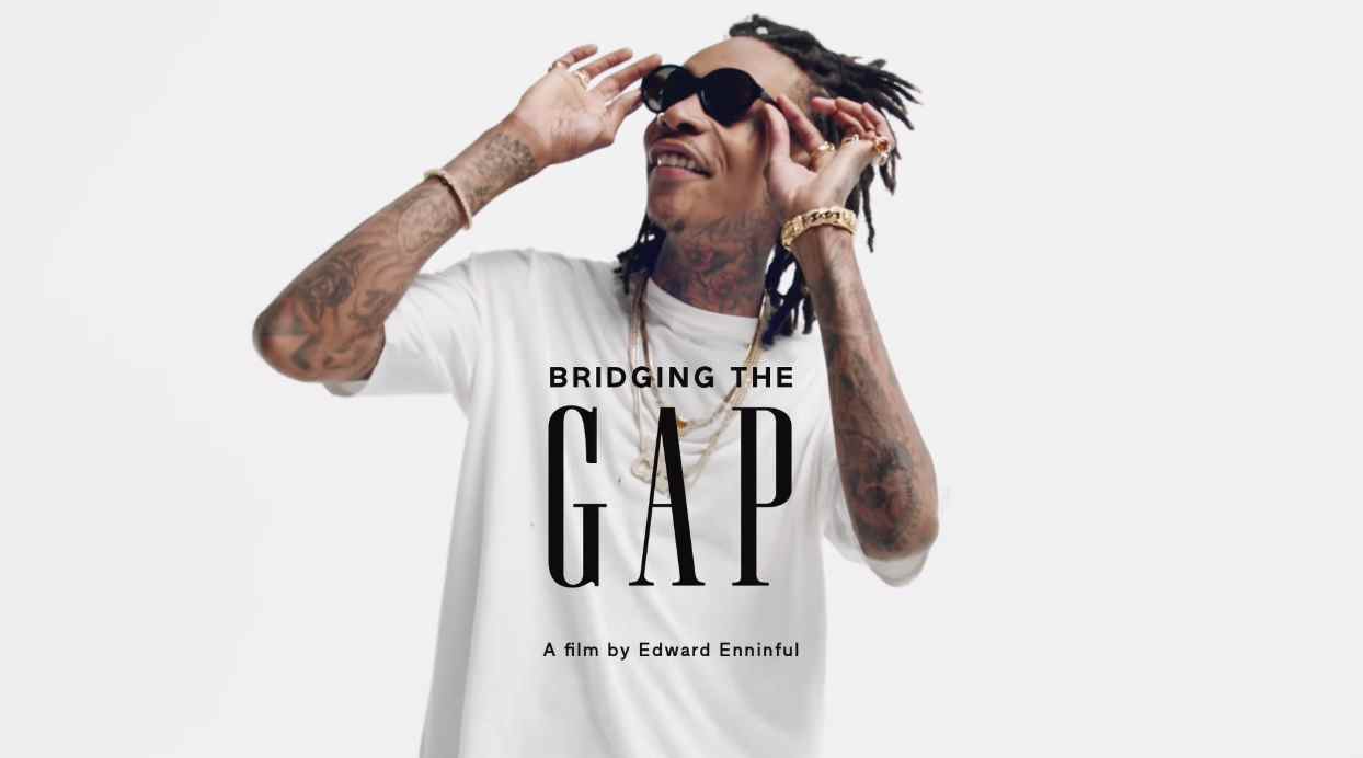 Музыка из рекламы Gap - Bridging the Gap (Wiz Khalifa, Priyanka Chopra, Jasmine Sanders) Музыка из рекламы Gap - Bridging the Gap (Wiz Khalifa, Priyanka Chopra, Jasmine Sanders)