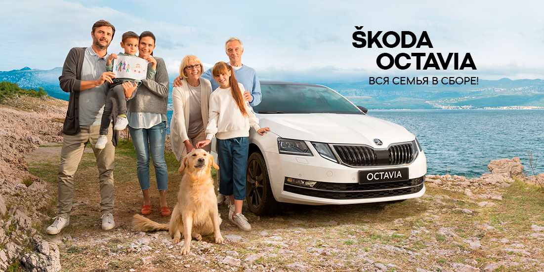 Музыка из рекламы Skoda Octavia - Вся семья в сборе