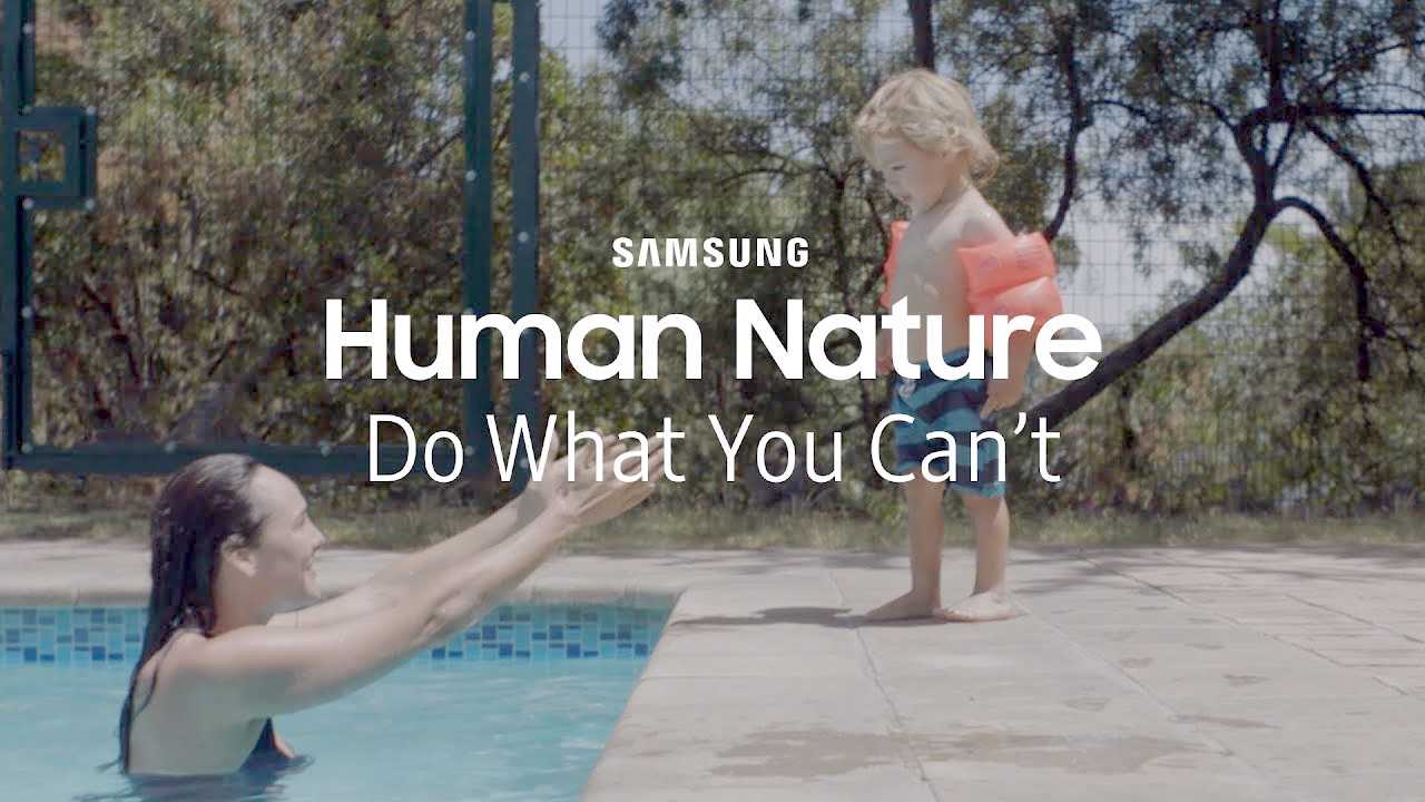 Музыка из рекламы Samsung - HUMAN NATURE. Do What You Can’t