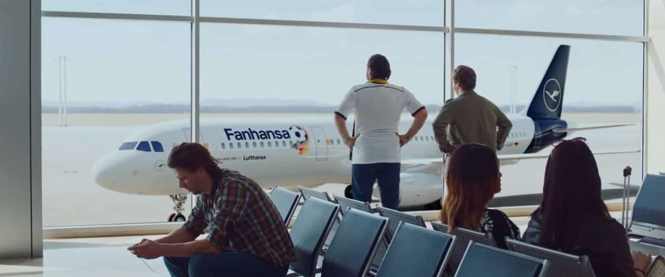 Музыка из рекламы Lufthansa - Wie in Rio