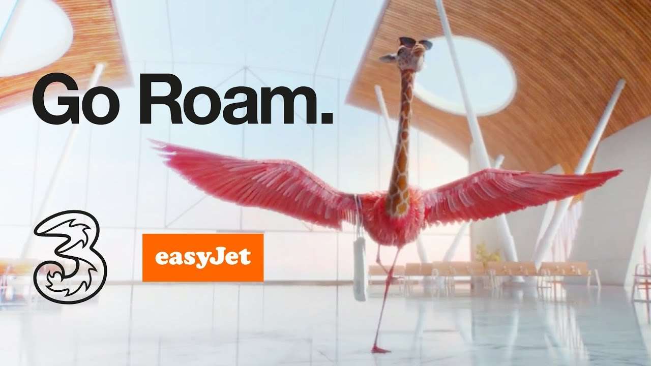 Музыка из рекламы Three – Go Roam with EasyJet