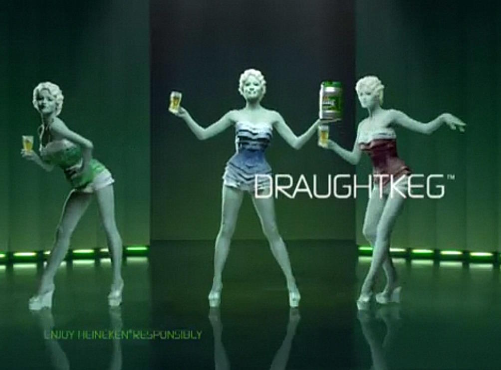Музыка из рекламы Heineken Draughtkeg - Robot