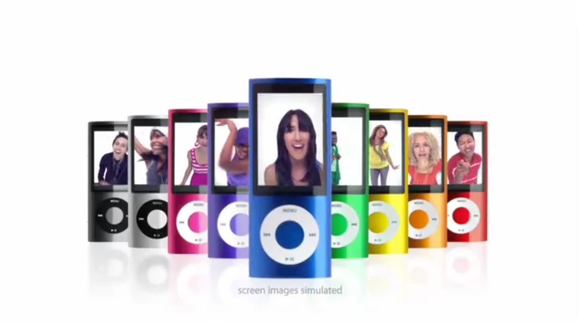 Музыка из рекламы Apple - iPod Nano with VideoCam