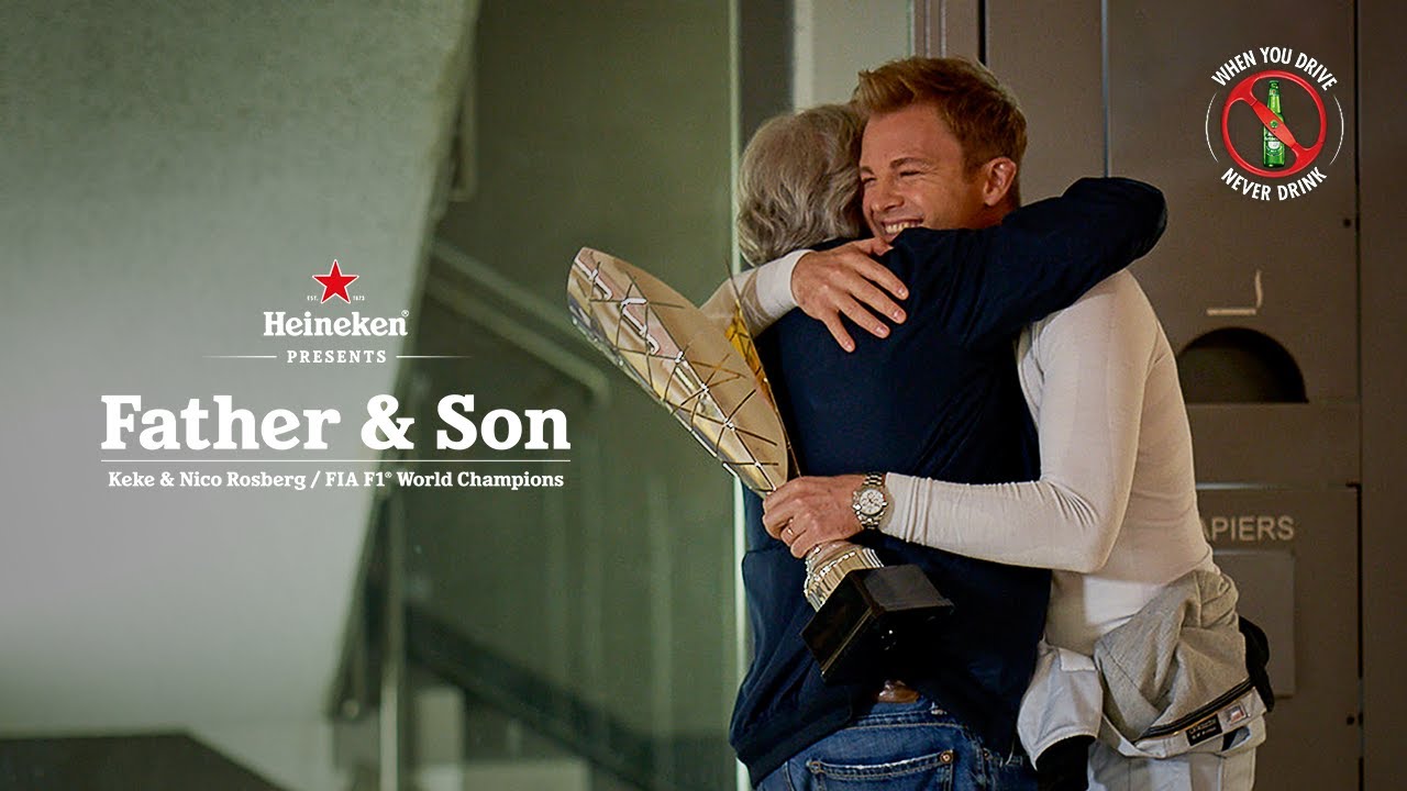 Музыка из рекламы Heineken - Father&Son (Keke Rosberg, Nico Rosberg)