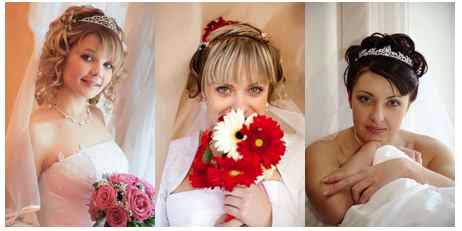 Свадебный макияж, свадебные прически - тенденции свадебной моды 2010