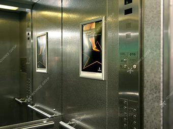 Рекламу в лифтах отказались считать запатентованным изобретением