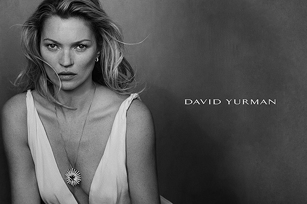 Кейт Мосс в новой рекламной кампании David Yurman