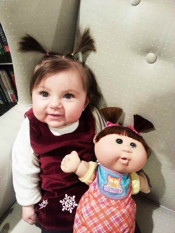 Куклы — клоны своих маленьких владельцев