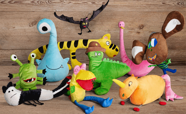 Ikea создала игрушки на основе детских рисунков.