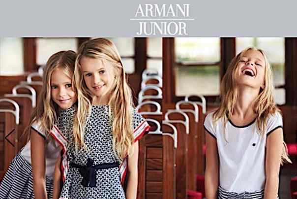 9-летняя красноярская модель стала лицом Armani Junior