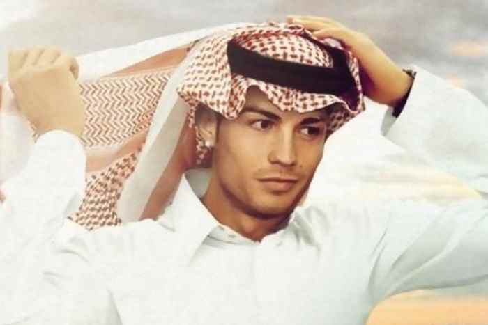 Криштиану Роналду снялся в роли бедуина в новой рекламе