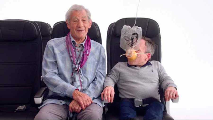 British Airways ролик о безопасности в самолете