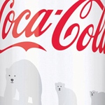 Coca-Cola меняет красный цвет на белый ради полярных медведей