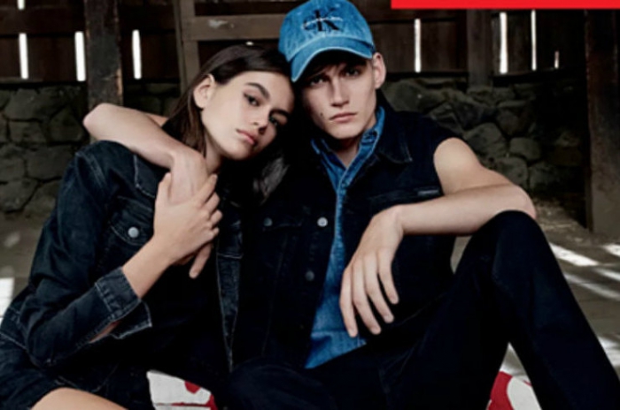 Дети Синди Кроуфорд снялись в рекламе джинсов Calvin Klein