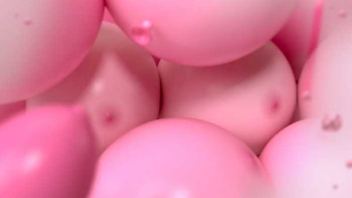 Реклама MTV показала оргию из воздушных шариков.