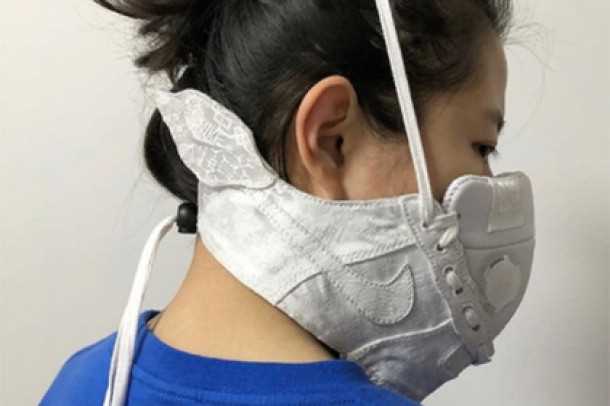 Nike разработал для китайцев защитную маску